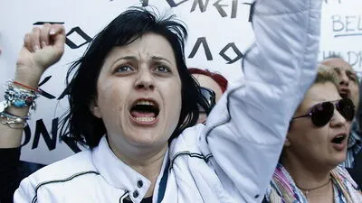 2013 streikten in Zypern die Bankangestellten 