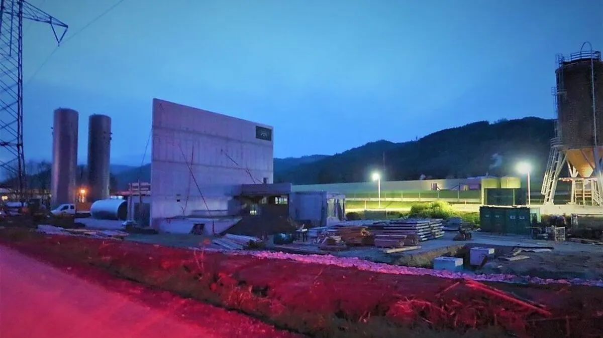 Entlang der S 6 entsteht das Kindberger Heizkraftwerk