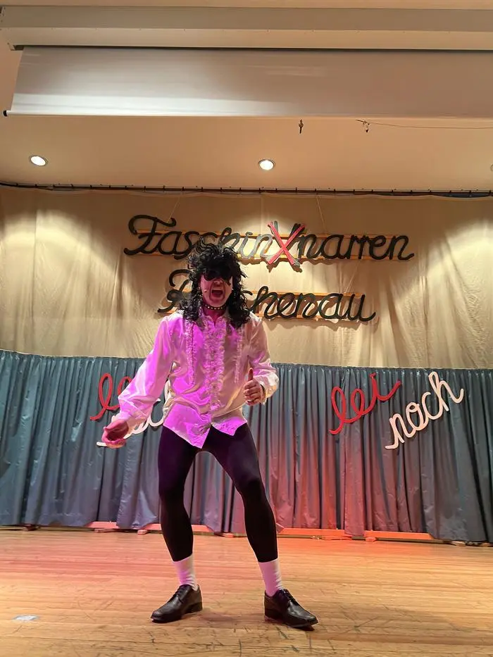 Martin Maierbrugger als Michael Jackson in der "Schlagerparade"