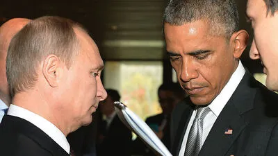 Vladimir Putin, Barack Obama