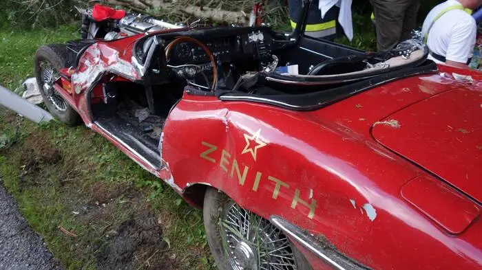 Der Unfall passierte am Samstag gegen 18.15 Uhr auf der Wöbringer Landesstraße (L 62a) in Auen, Bezirk St. Veit/Glan.