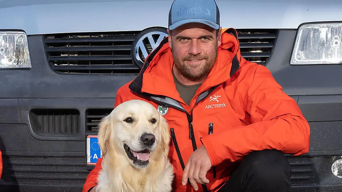 Michael Mußhauser mit seinem Aron