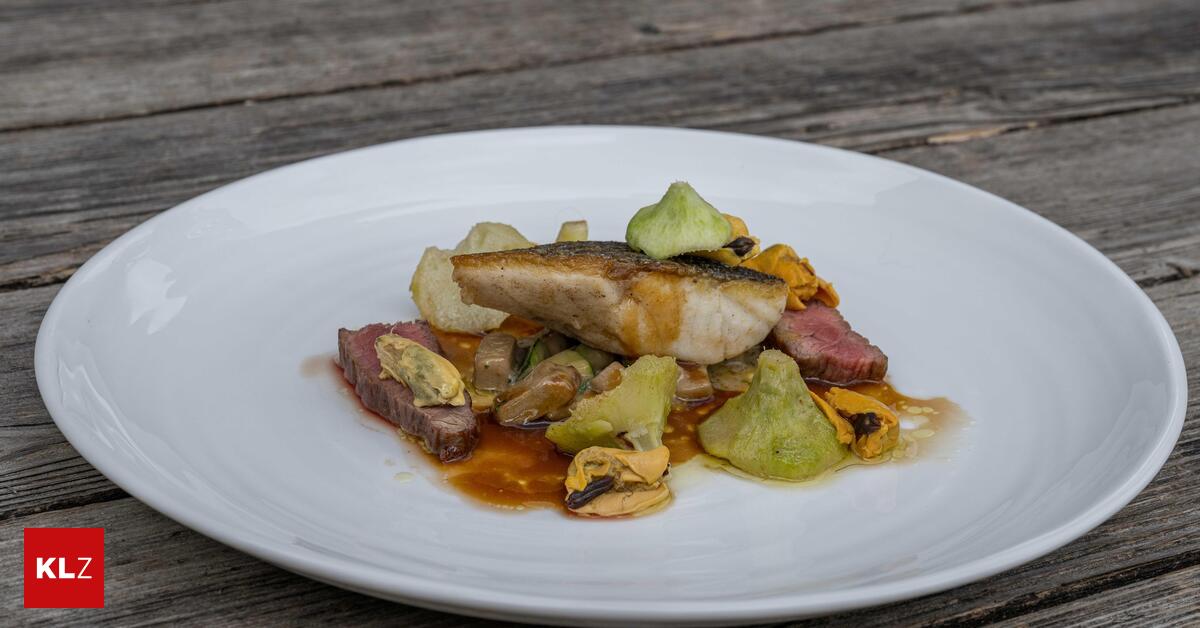 Rezepttipp: Distel/Wolfsbarsch/Steinpilze/Rind/Miesmuschel