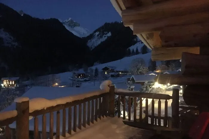 ... und eine prächtige Aussicht auf das Tennengebirge gibt es ebenso