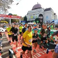Beim Marathon in Graz liefen heuer so viele Frauen, Männer und Kinder wie noch nie