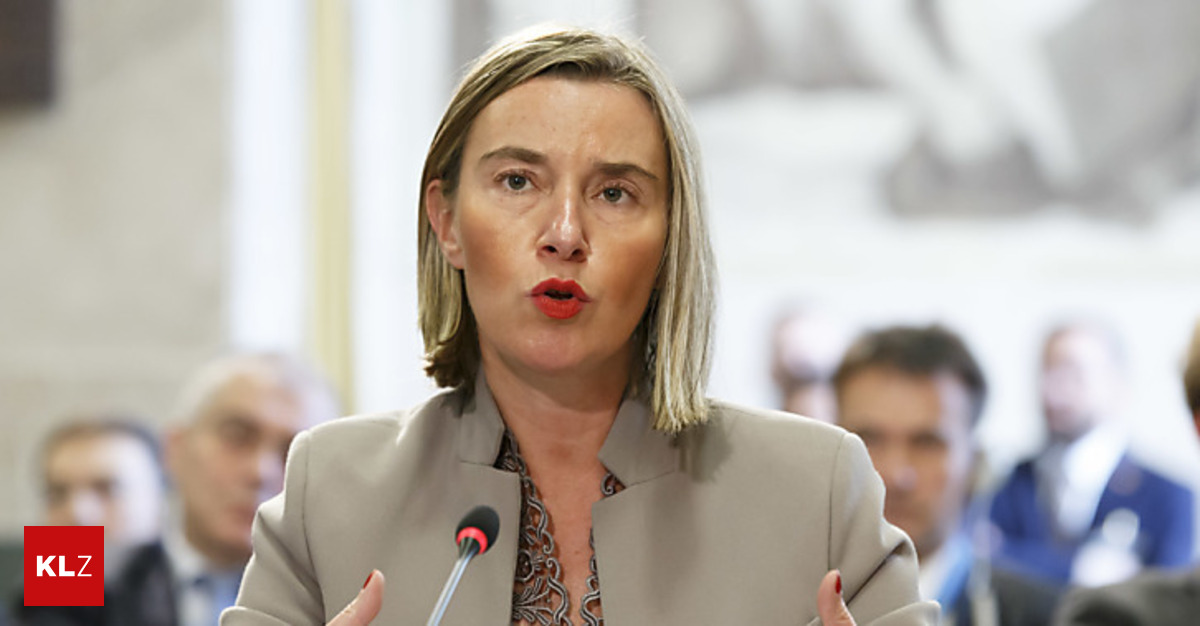 Former EU High Representative Mogherini arrested.