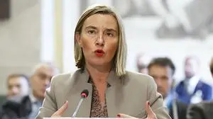 European Union Foreign Policy Chief Federica Mogherini delivers her statement, during the United Nations Conference on Afghanistan on November 28, 2018 at the UN Offices in Geneva. (Photo by SALVATORE DI NOLFI / POOL / AFP)