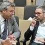 Parteichef Hofer und Klubobmann Kickl