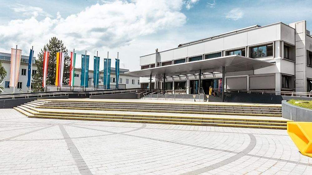 Ein leerer Campus: Am Mittwoch wird die Alpen-Adria-Universität in Klagenfurt geschlossen