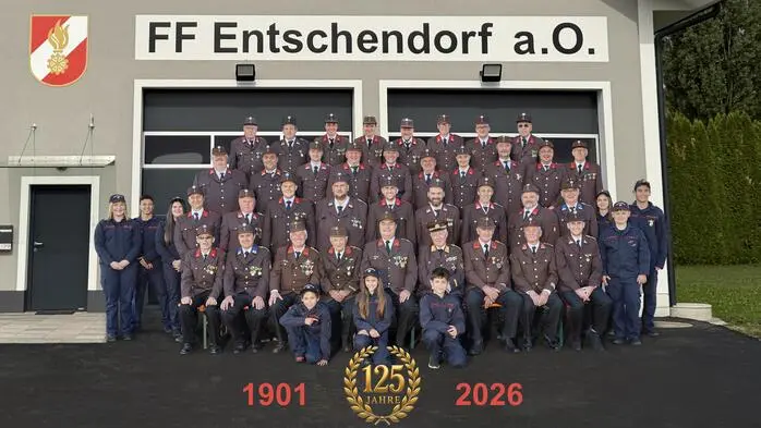 Die FF Entschendorf feiert ihr 125-Jahr-Jubiläum mit einem Fest und der Einweihung des sanierten Rüsthauses