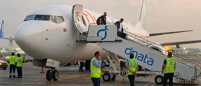 Aufgrund eines mutmaßlichen Anschlagsversuchs landete eine Flydubai-Maschine unplanmäßig in Saudi-Arabien (Symbolfoto, Archiv)