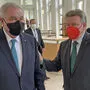 Der steirische Landeshauptmann Hermann Schützenhöfer und Wiens Bürgermeister Michael Ludwig