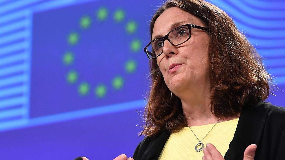 EU-Handelskommissarin Cecilia Malmström