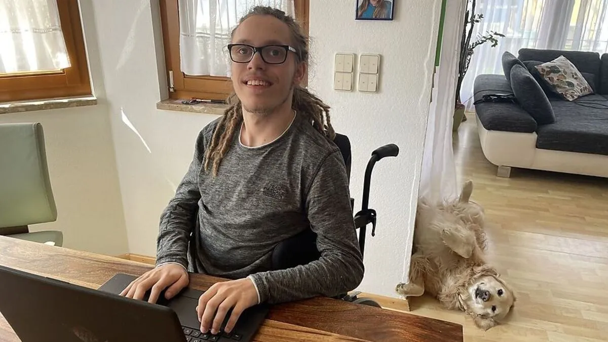 Kevin Eglauer ist auf der Suche nach einem Job