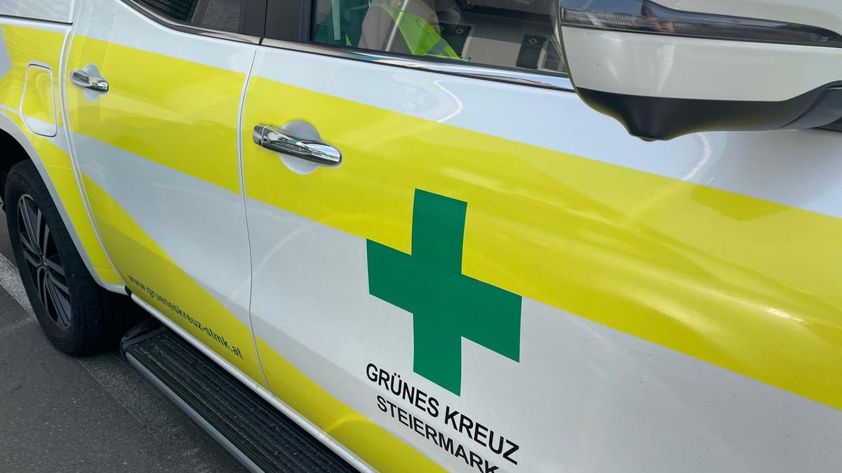 Das Grüne Kreuz übernahm die Erstversorgung und den Transport ins Krankenhaus