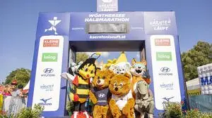 Zahlreiche Maskottchen gaben sich die Ehre