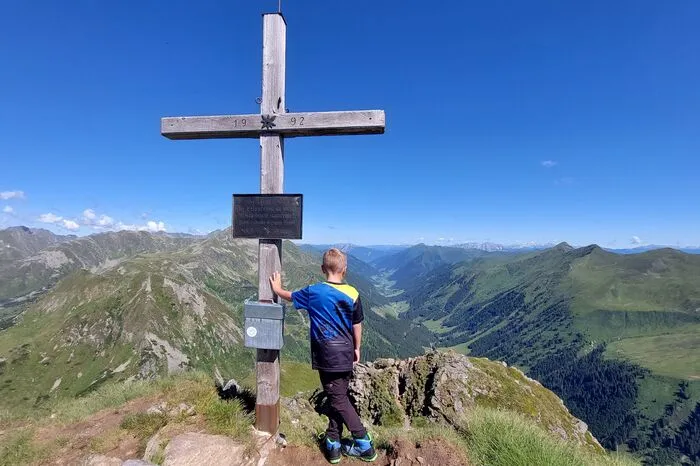 Auf der Hornfeldspitze
