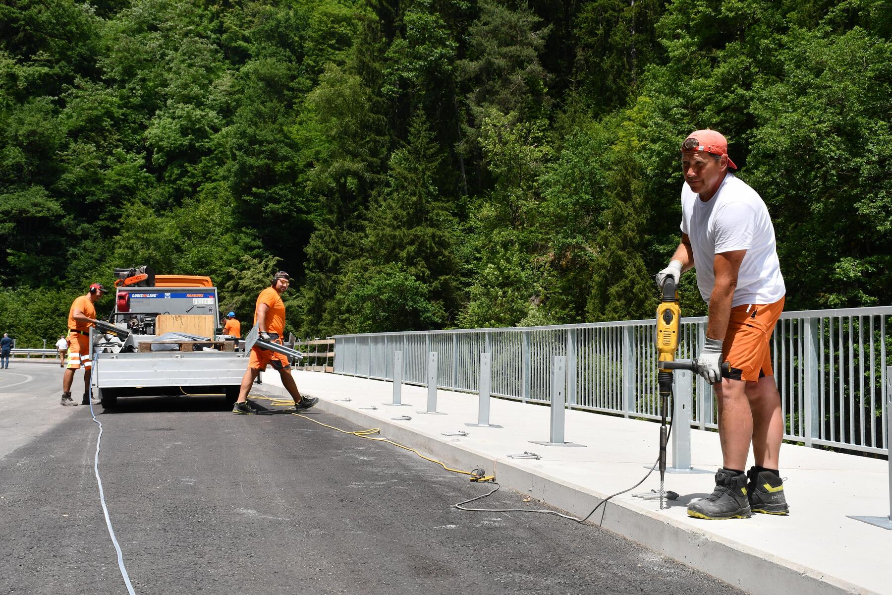 Radwegbau: Die Lieserschlucht wird ab Freitag wieder geöffne