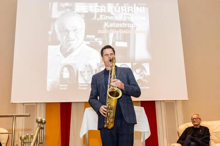 Saxofonist Edgar Unterkirchner