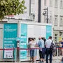 Das Testangebot auf dem Neuen Platz in Klagenfurt wird gut angenommen