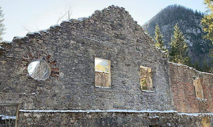 Überreste der österreichischen Verteidigungsanlagen aus dem Ersten Weltkrieg sind Teil eines Themenparks