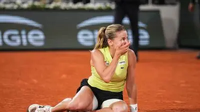 Maja Chwalinska konnte schon den Einzug ins Endspiel kaum fassen