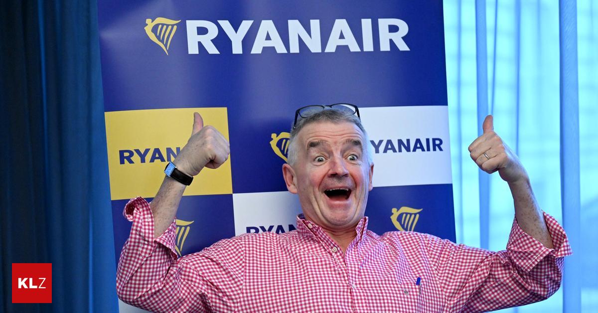 Ryanair-Chef O‘Leary droht Österreich und warnt vor Teilabflug