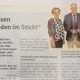 "Interview" mit Sara Schaar. Auch Beate Prettner und Peter Kaiser sind im Bild