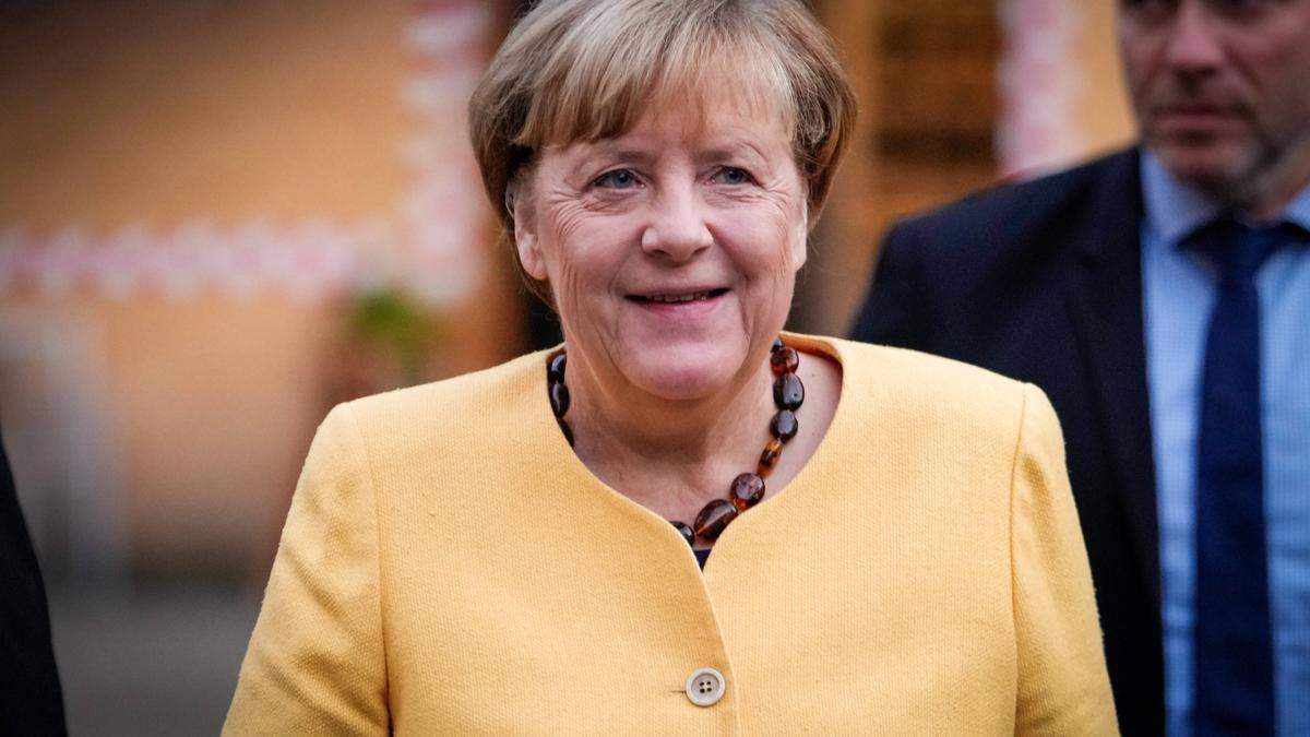 Angela Merkel bei einer Veranstaltung im September in Berlin