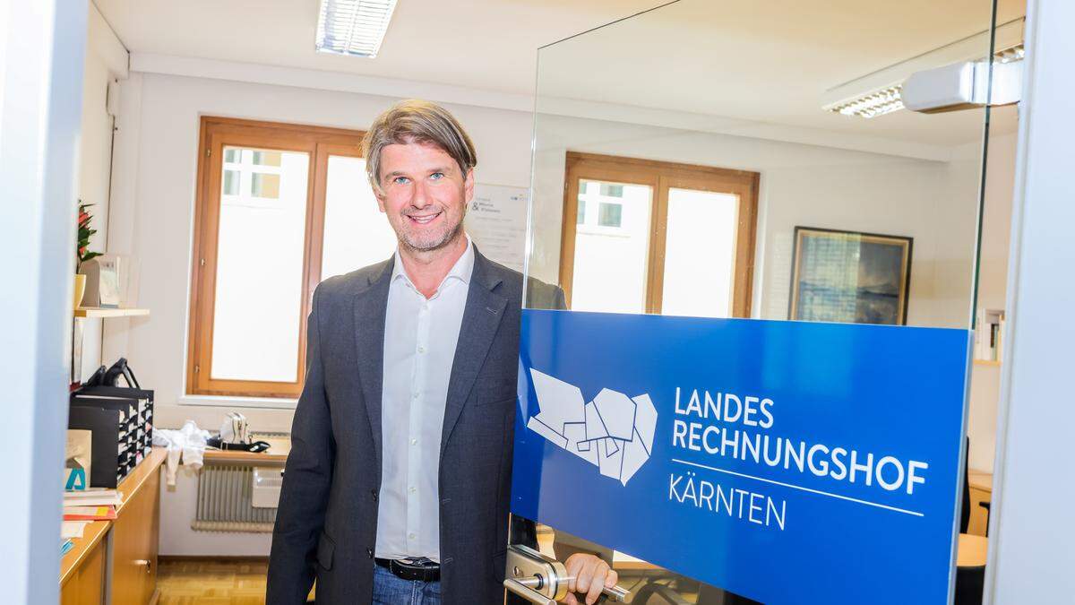 Günter Bauer, Direktor des Landesrechnungshofes Kärnten