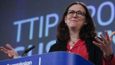 Cecilia Malmström, EU-Kommissarin für Handel, ist für TTIP