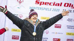 Siegerehrung Special Olympics Villach Jaenner 2020