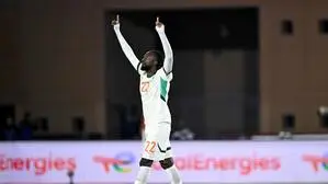 Evann Guessand, hier beim Afrika Cup am 31. Dezember 2025 zu sehen, erzielte gegen Südkorea das 1:0