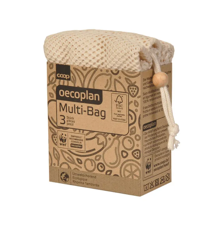 Packnatur® Mehrwegbeutel auf Holzbasis