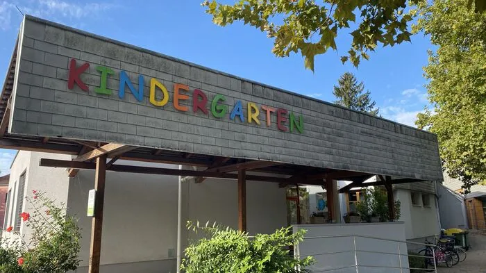 Das ist der Kindergarten in der Fünfingerstraße.