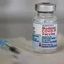 FILE -  A vial of the Moderna COVID-19 vaccine is seen during a vaccination clinic at the Norristown Public Health Center in Norristown, Pa., Tuesday, Dec. 7, 2021. Moderna said Monday, Dec. 20, 2021 that a booster dose of its COVID-19 vaccine should offer protection against the rapidly spreading omicron variant. (AP Photo/Matt Rourke, File)
