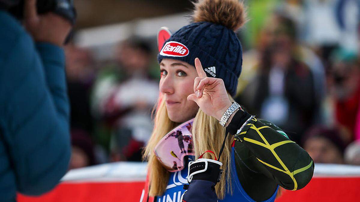 Mikaela Shiffrin hat den nächsten Sieg schon im Blick.