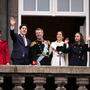 Die dänischen Royals zeigten sich am Sonntag von ihrer besten Seite