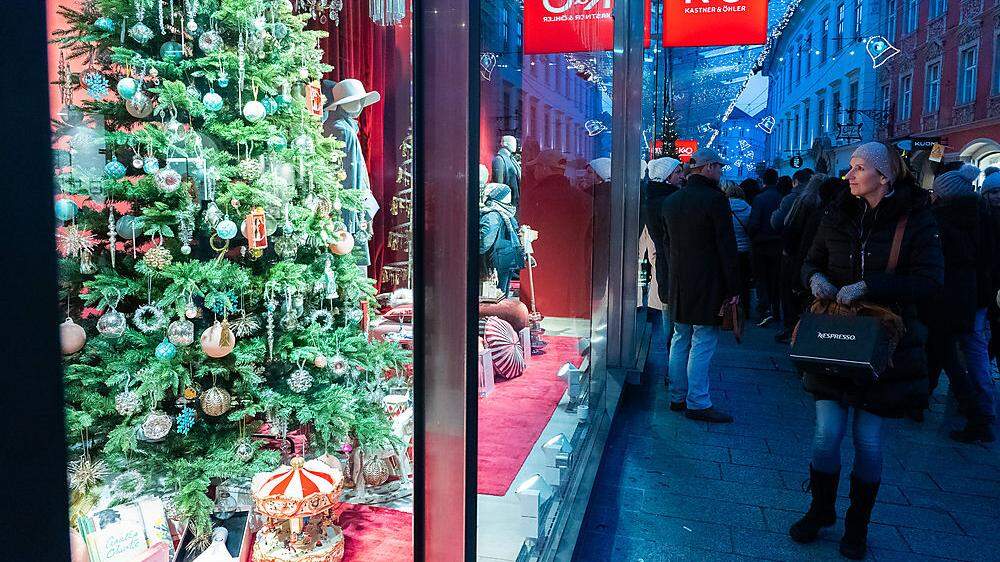 Weihnachtseinkauf in Graz