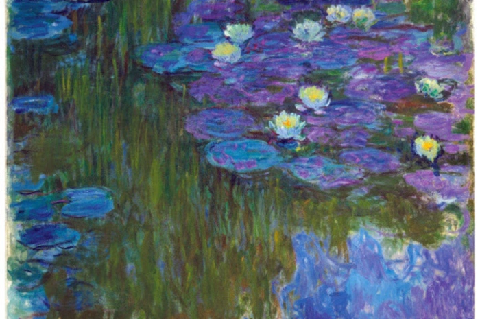 Auch die blühenden Wasserlilien (Nympheas en fleur) von Claude Monet kommen in New York zur Auktion. Der Erlös aller versteigerten Objekte geht an einen guten Zweck.