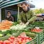 Direktvermarkter am Grazer Kaiser-Josef-Markt: Hier liegt nur heimische Kost in den Steigen