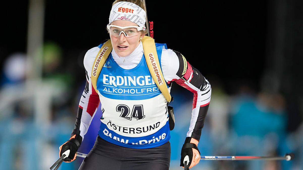 Lisa Hauser war auch im Sprint stark