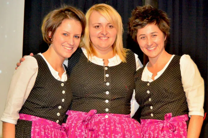 ... und die Sängerinnen Daniela Steiner, Corinna Lippautz-Bacher und Christina Assek
