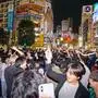 Partystimmung in Tokio