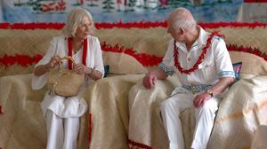 Königin Camilla und König Charles in Samoa