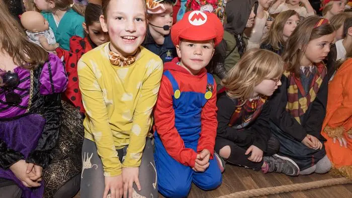 Im Festsaal in Krumpendorf ging am Sonntag der große Kinderfasching über die Bühne.