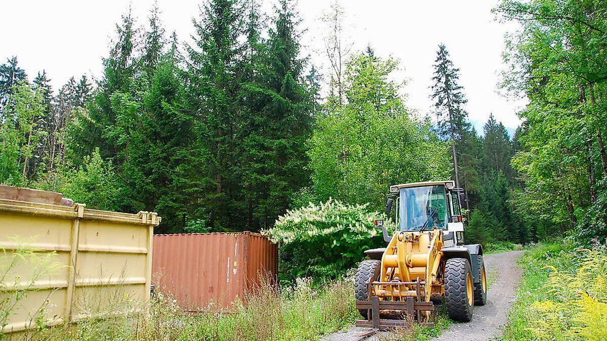 Im Anschluss an das bestehende Biomasse-Heizwerk wird der  Gewerbepark Tröpolach umgesetzt. Vier Firmen wollen sich hier sobald wie möglich ansiedeln