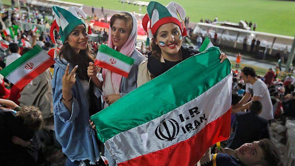 2018 durften Frauen für eine WM-Video-Vorführung der Nationalmannschaft ins Teheraner Stadion 