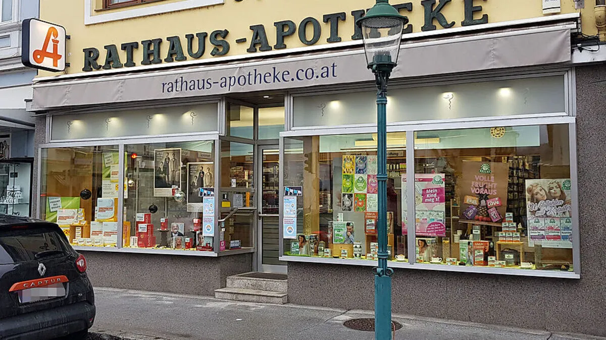 Auch in der Rathaus-Apotheke in Voitsberg werden kostenlose Antigen-Tests durchgeführt