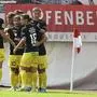 Lafnitz durfte in Kapfenberg über die drei Punkte jubeln